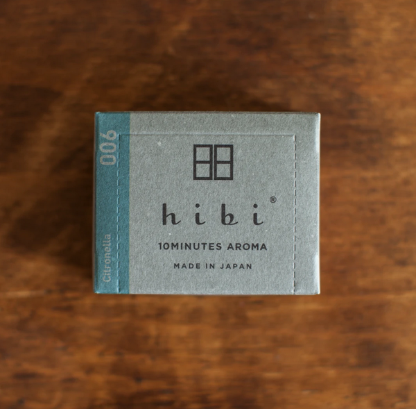 Hibi Matches CITRONELLA Box of 30 Matches